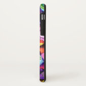 Coques Case-Mate iPhone Couverture pourpre d'iPhone d'abrégé sur (Dos/Gauche)