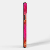 Coques Case-Mate iPhone Couverture rouge et rose Abstraite (Verso / Droite)