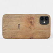 Coques Case-Mate iPhone Couverture S5 en bois avec votre nom (Dos (Horizontal))