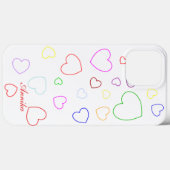 Coques Case-Mate iPhone Couverture téléphonique avec mon nom personnel, Mo (Verso (horizontal))