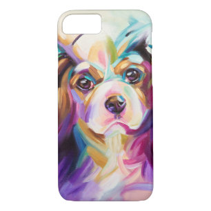 Coque iPhone 8/7 Couverture téléphonique colorée Cavalier