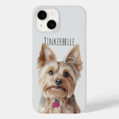 Coques Case-Mate iPhone Couverture téléphonique gris pâle avec votre anima (Verso)