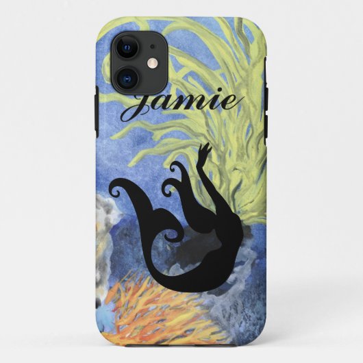 Coques Case-Mate iPhone couvertures de l'iphone océanique mermaid (Dos)