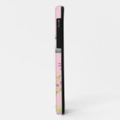Coques Case-Mate iPhone Couvertures de monogramme floral fillette Iphone5 (Dos/Gauche)