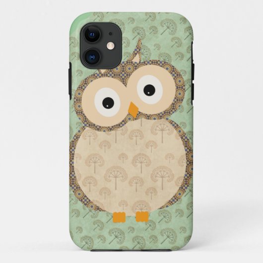 Coques Case-Mate iPhone Couvertures mignonnes du hibou iphone5 de bébé (Dos)