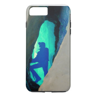 Coque iPhone 7 Plus Couvre de glace en caverne