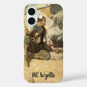 Coques iPhone 16 Cow-boys western vintage, Hopalong par NC Wyeth