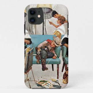 Case-Mate iPhone Case Cowboy endormi dans le salon de beauté