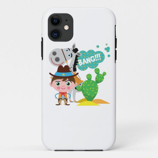 Coques Case-Mate iPhone Cowboy et cheval (Dos)