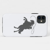 Coques Case-Mate iPhone cowboy lancer lasso équitation élevant cheval (Dos (Horizontal))