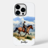 Coques Case-Mate iPhone Cowboy sur Bay Horse (Verso)