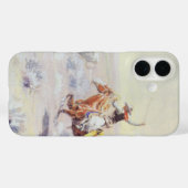Coques Case-Mate iPhone Cowboys du Bar Triangle par CM Russell (Verso (horizontal))