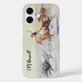 Coques Case-Mate iPhone Cowboys du Triangle de la Barrière par CM Russell (Verso)