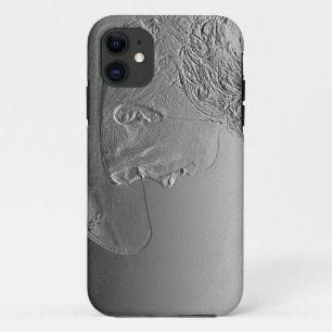 Coque Case-Mate Pour iPhone Cowgirl sur fond métallisé argenté