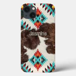 Case-Mate iPhone Case Cowhide sud-ouest bohème élégant