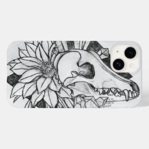 Coque Pour iPhone 14 Coyote de cristal