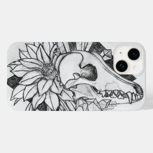 Coques Case-Mate iPhone Coyote de cristal  (Verso (horizontal))