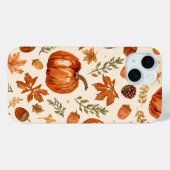 Coques Case-Mate iPhone Cozy Autumn Aesthetic Pattern Phone Case (Verso (horizontal))
