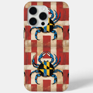 Coque iPhone 15 Pro Max Crabe bleu du Maryland