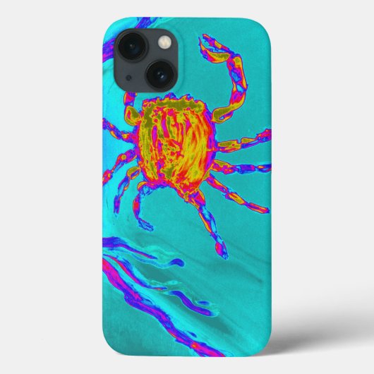 Coques Case-Mate iPhone Crabe cool Art sous-marin (Verso)
