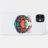 Coques Case-Mate iPhone crabe-drole (Dos (Horizontal))