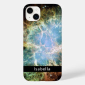Coques Case-Mate iPhone Crabe Nebula Galaxy Votre nom (Verso)