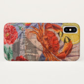 Coques Case-Mate iPhone Crabe Plage Nautique Art de la mer (Dos (Horizontal))