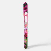 Coques Case-Mate iPhone Crabe rose Fleur de pomme et vos initiales (Verso / Gauche)