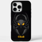 Coques Case-Mate iPhone Crabe spatial personnalisé (Verso)