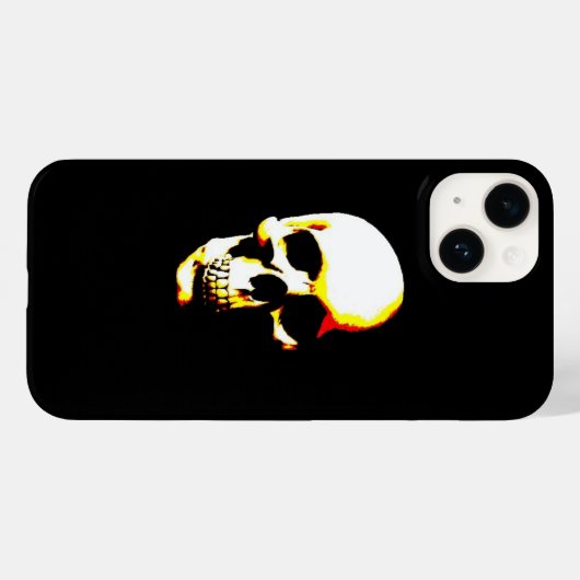 Coques Case-Mate iPhone Crâne (Verso (horizontal))