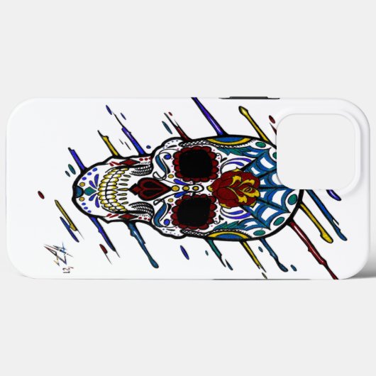 Coques Case-Mate iPhone crâne (Verso (horizontal))