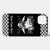 Coques Case-Mate iPhone Crâne 4 de chef : Chef de tueur (Verso (horizontal))