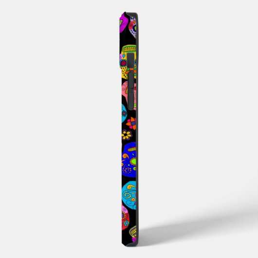 Coques Case-Mate iPhone Crâne à sucre (Verso / Gauche)