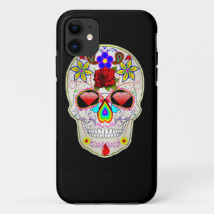 Coque iPhone 11 crâne à sucre