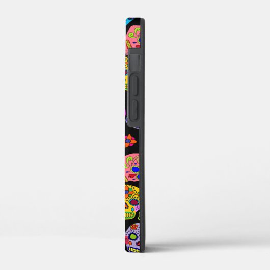 Coques Case-Mate iPhone Crâne à sucre (Verso / Gauche)