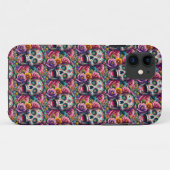 Coques Case-Mate iPhone Crâne à sucre - Bouquet d'os (Dos (Horizontal))