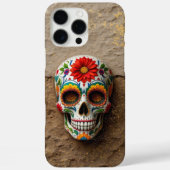 Coques Case-Mate iPhone Crâne à sucre floral vibrant (Verso)