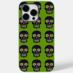 Coques Pour iPhone Crâne à sucre noir