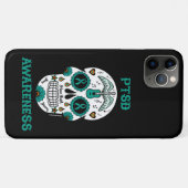 Coques Case-Mate iPhone Crâne à sucre/sensibilisation...SSPT (Dos (Horizontal))