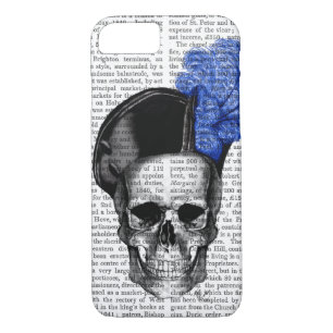 Coque Case-Mate Pour iPhone Crâne avec Casquette bleu