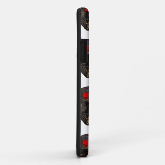 Coques Case-Mate iPhone Crâne coloré (Dos/Droite)