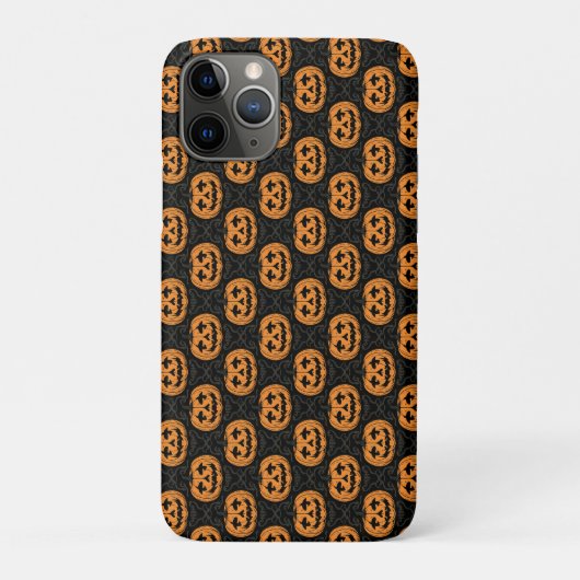 Coques Case-Mate iPhone Crâne de Citrouille (Dos)