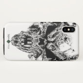 Coques Case-Mate iPhone Crâne de démon (Dos (Horizontal))