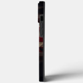 Coques Case-Mate iPhone Crâne de drapeau américain (Verso / Gauche)