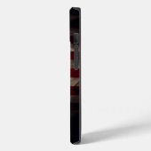Coques Case-Mate iPhone Crâne de drapeau américain (Verso / Gauche)