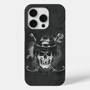 Coque iPhone 15 Pro Crâne de hockey