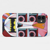 Coques Case-Mate iPhone crâne de robot (Dos (Horizontal))