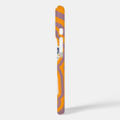 Coques Case-Mate iPhone Crâne de soccer psychédélique (Verso / Gauche)