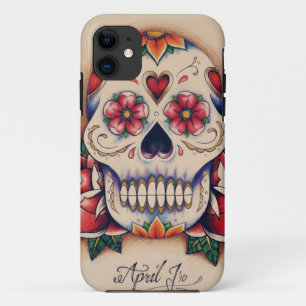Coque iPhone 11 crâne de sucre