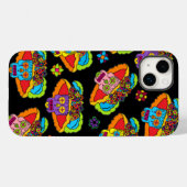 Coques Case-Mate iPhone Crâne de sucre Catrina (Verso (horizontal))